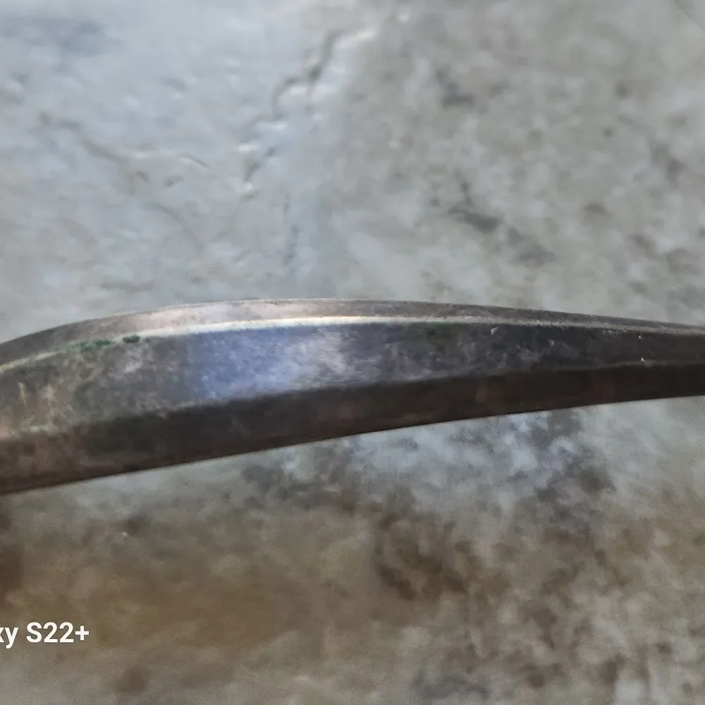 Vintage Serving knife and fork with grape vine style and small ladle